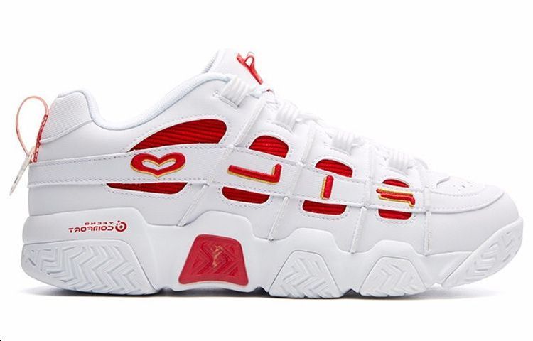 FILA Barricade White/Red