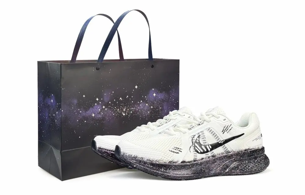 Nike Run Swift 2 Breathable Low top Running Shoes Unisex Purple White