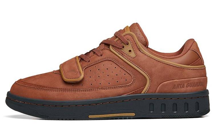Anta Low-Top Skateboard Shoes Men's Brown