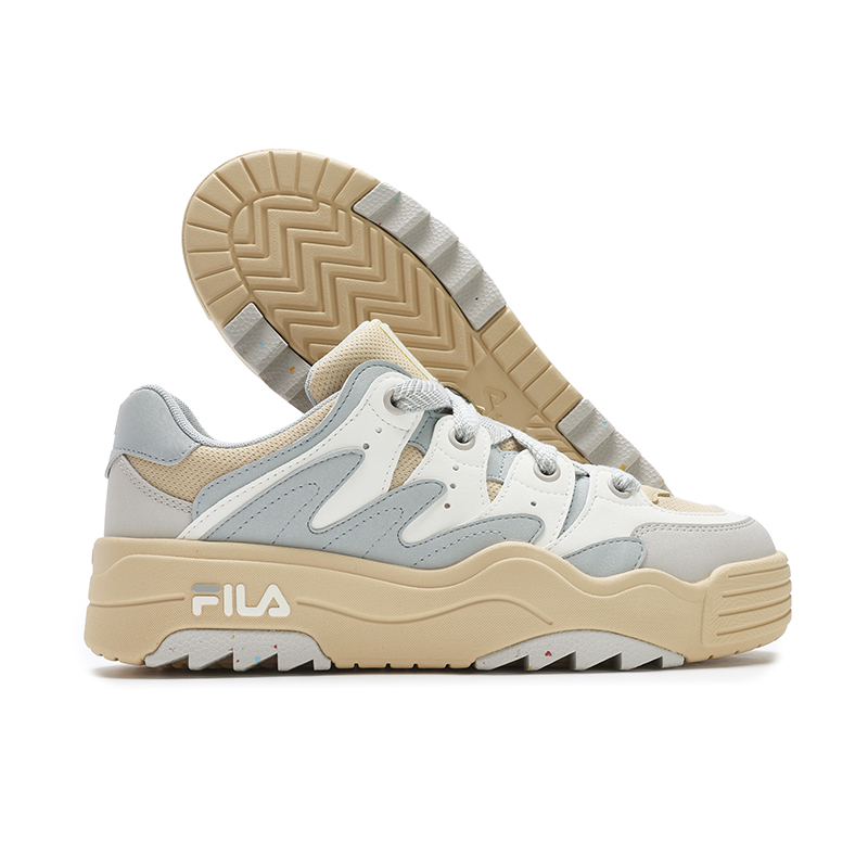 FILA Rosetta Abrasion Resistant Low top Skateboard Shoes Women's Blue White купить в интернет-магазине Yoocart с быстрой доставкой по России.
