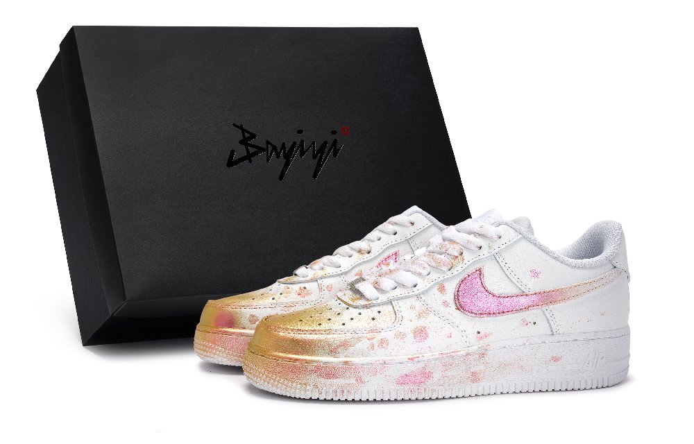 Nike Air Force 1 Skateboard Shoes Unisex Low-Top Pink