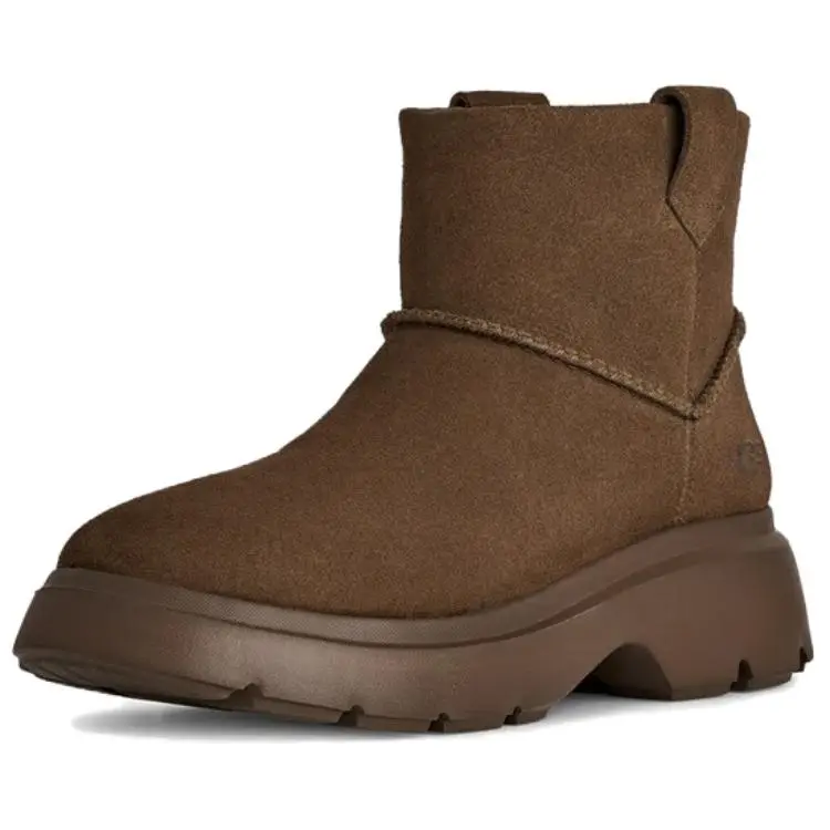 UGG Calimuze Mini Pull On Snow Boots Women's Dark Brown