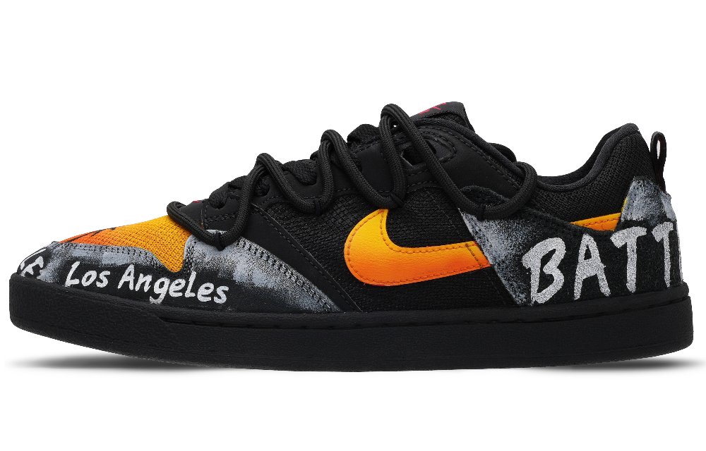 Nike SB Alleyoop Low-Top Skateboard Shoes Men's Black White