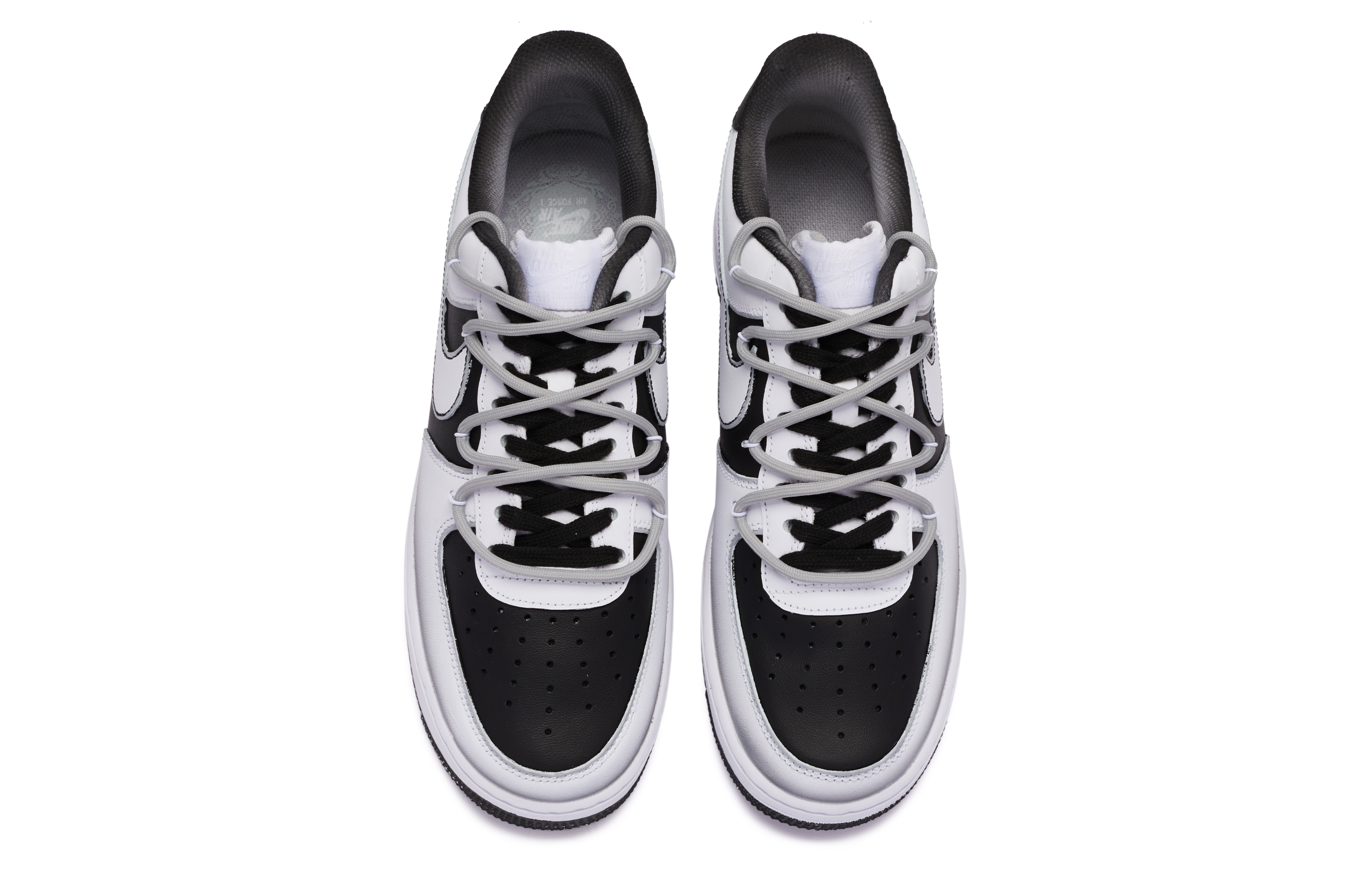 Nike Air Force 1 Low 811 Manufacturing Low Top Skateboard Shoes GS Black White купить в интернет-магазине Yoocart с быстрой доставкой по России.