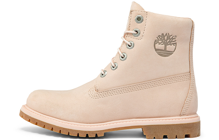 Timberland Paninara Collarless 6 Inch Waterproof Boots 'Light Pink Nubuck' Women's
