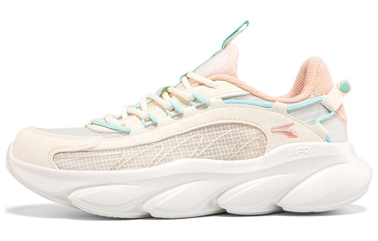 361° Spirit Fox SE Anti-Slip And Wear-Resistant Lightweight Low-Top Running Shoes Women's Pink