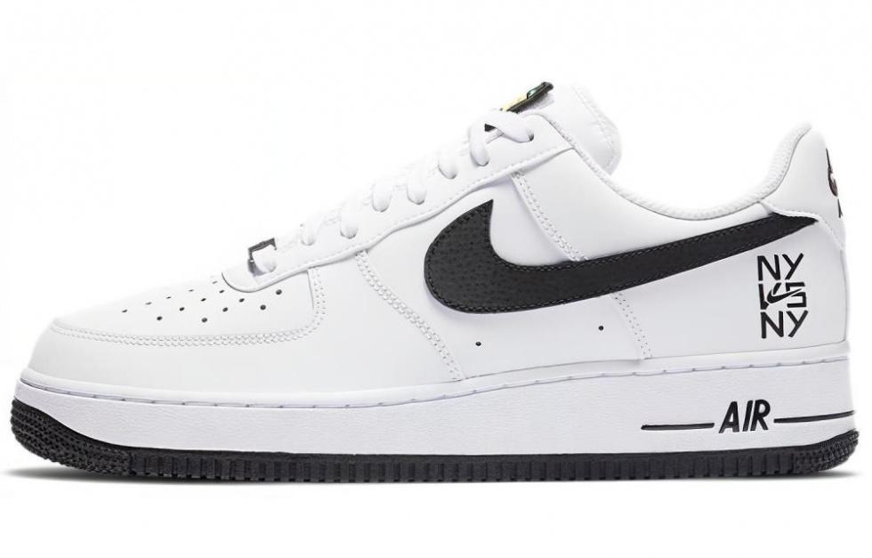 Nike Air Force 1 Low Ny Vs. Ny White Black 2020
