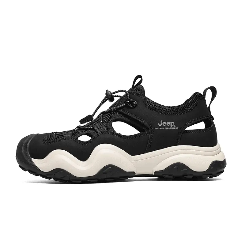 Jeep River Trekking Shoes Men's Black