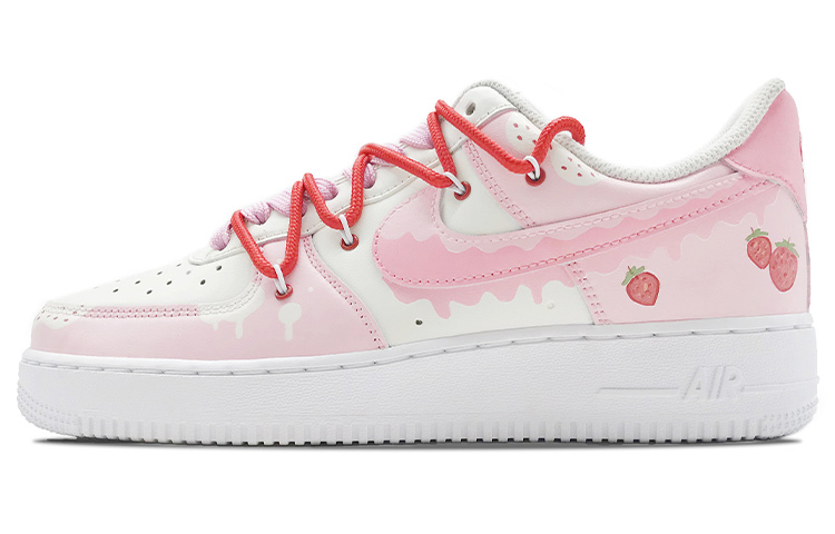 Nike Air Force 1 Skateboard Shoes Men Low-Top Pink/White