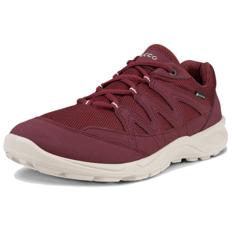 Ecco Low Top Casual Shoes Women's Red