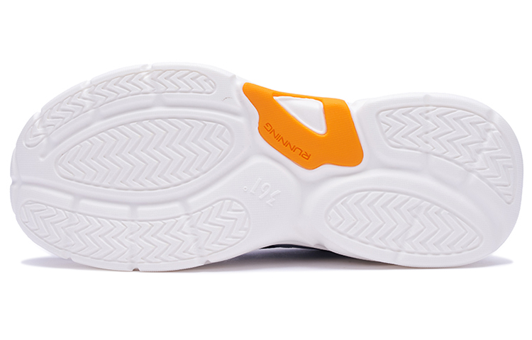 361° Slip Resistant, Abrasion Resistant, Breathable, Lightweight Low Top Running Shoes Men's White Blue купить в интернет-магазине Yoocart с быстрой доставкой по России.