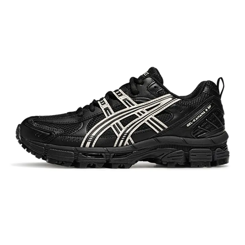 ASICS Gel Kahana 8 Cushioning Low top Trail Running Shoes Women's Black White