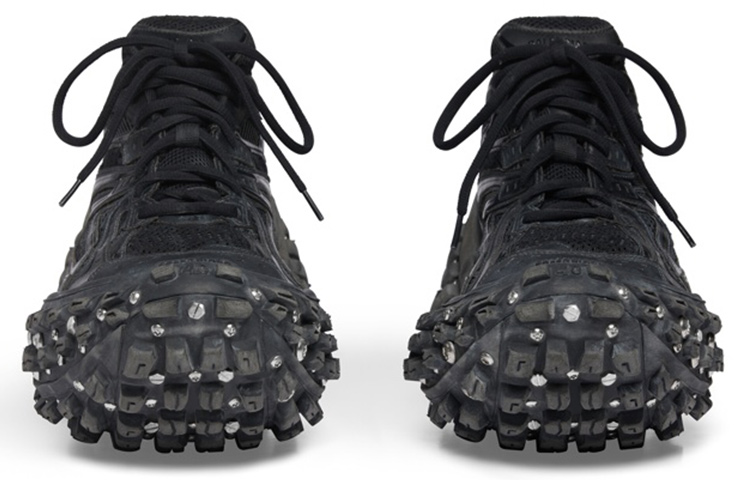 Balenciaga Bouncer Defender Screw Sneakers 'Worn Out Black' купить в интернет-магазине Yoocart с быстрой доставкой по России.
