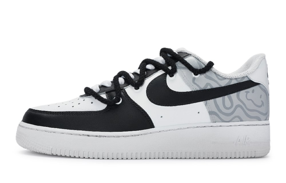 Nike Air Force 1 Skateboard Shoes Women's Low-Top Gray