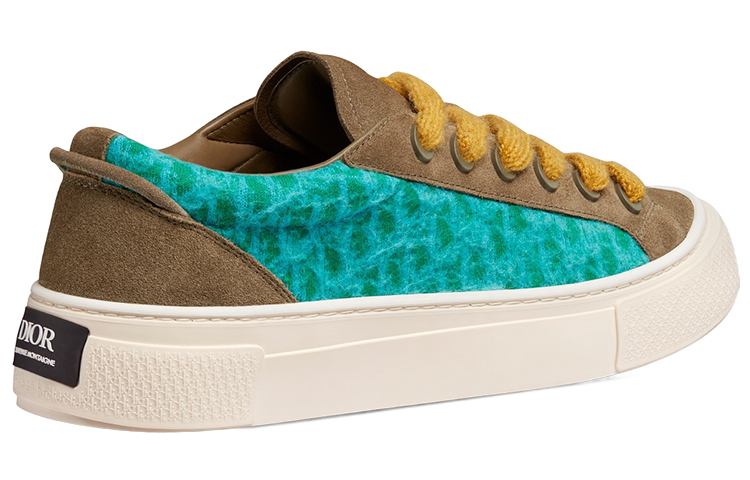 DIOR B33 Sneaker Oblique Turquoise Brown купить в интернет-магазине Yoocart с быстрой доставкой по России.