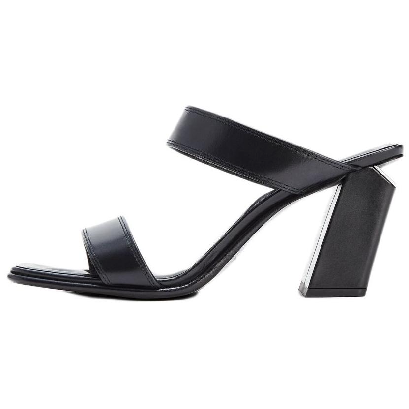 Alexander Wang Slide Slippers 8.5cm Women's Black
