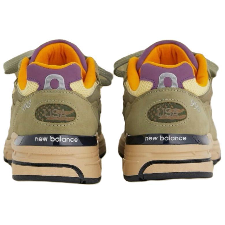 New Balance 993 MiUSA Teddy Santis Olive Leaf Maize купить в интернет-магазине Yoocart с быстрой доставкой по России.