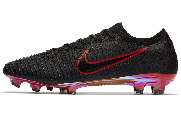 Nike Mercurial Vapor Flyknit Ultra Fg Black Red