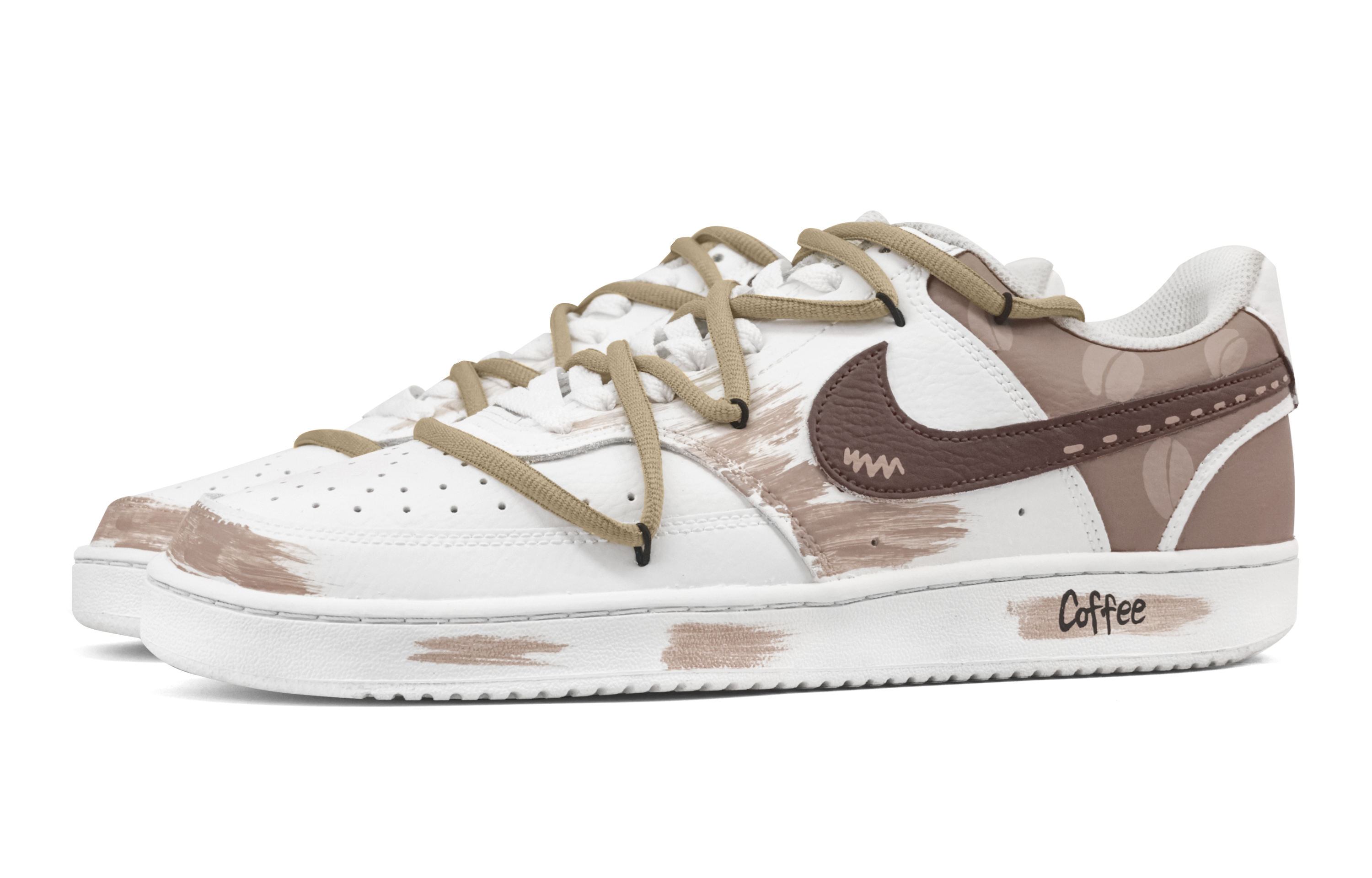 Nike Court Vision 1 Taste A Bit Of Bitterness Abrasion Resistant Low Top Skateboard Shoes Men's Dark Khaki купить в интернет-магазине Yoocart с быстрой доставкой по России.