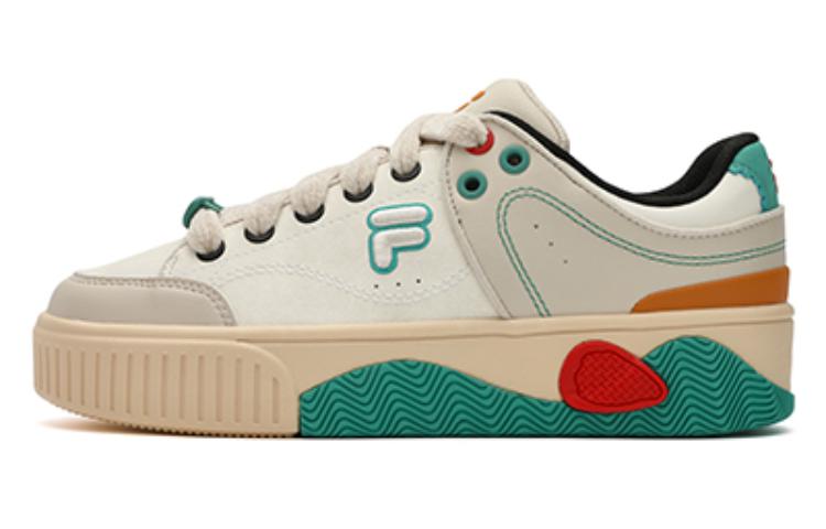 FILA FUSION Stack Skate Shoes 'White Beige' Women's