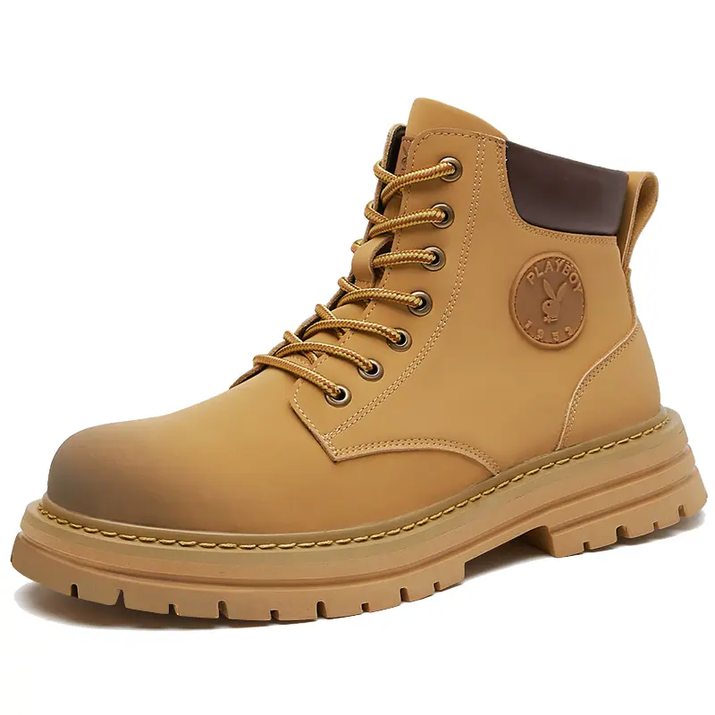 Playboy Playboy Martin Boot Unisex Dark Brown