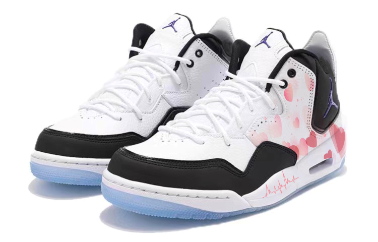 Jordan Courtside 23 Vintage Basketball Shoes Women's Mid top Black/White купить в интернет-магазине Yoocart с быстрой доставкой по России.