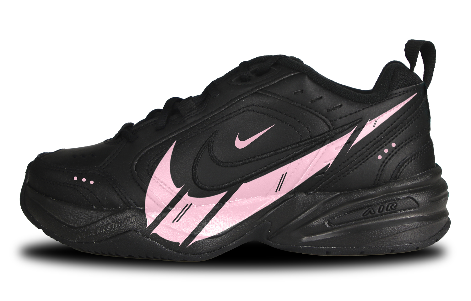 Nike Air Monarch 4 Chunky Sneakers Unisex Low top Pink/Black