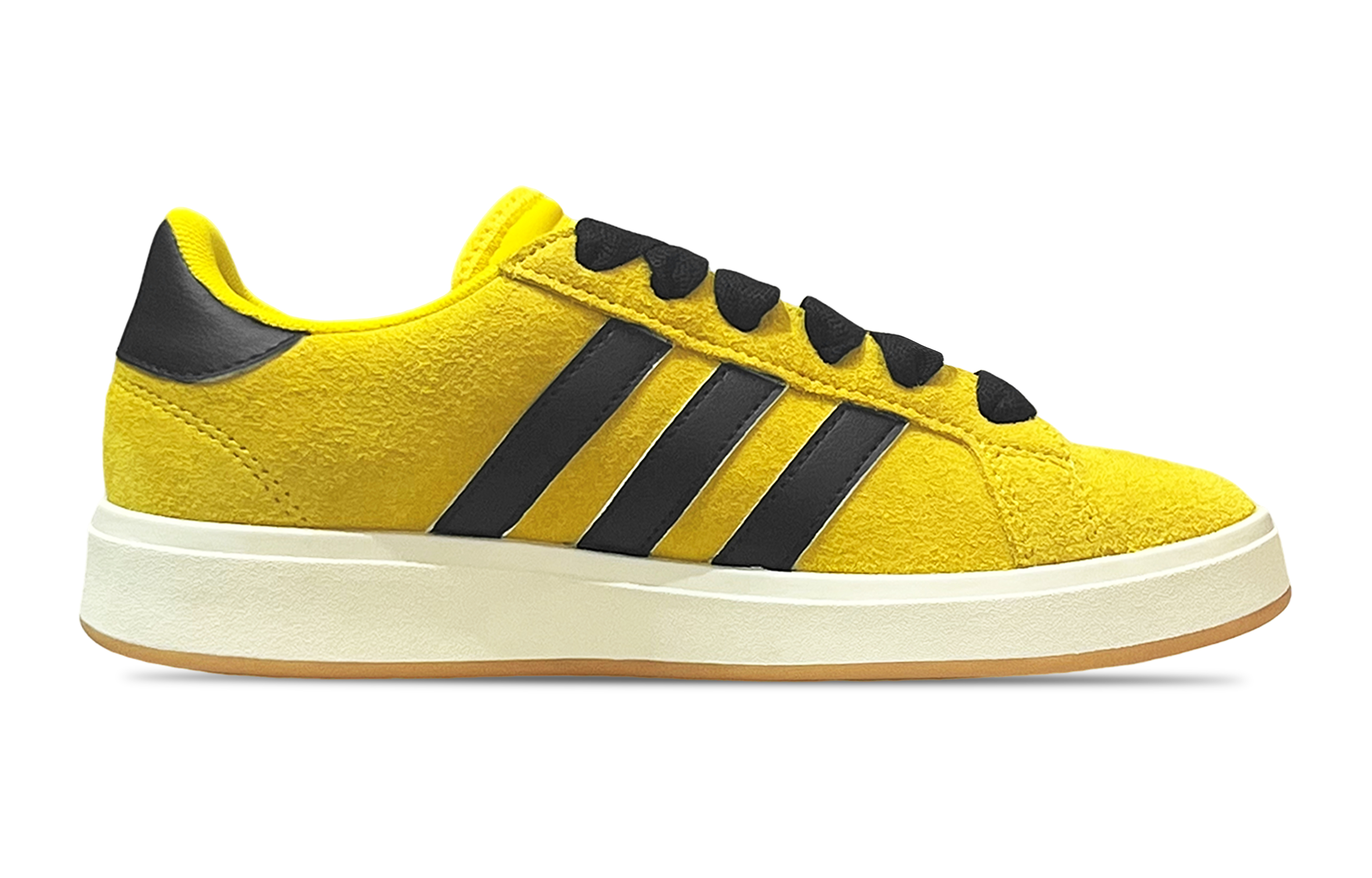 Adidas GRAND COURT 00s Bumblebee Abrasion Resistant Low top Skateboard Shoes Unisex