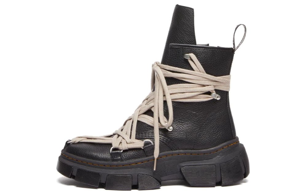 Dr.Martens X Rick Owens 1460 Dmxl Megalace 'Black'