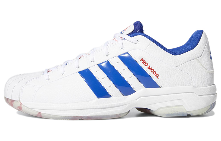 Adidas Pro Model 2G Low 'White Royal Blue'
