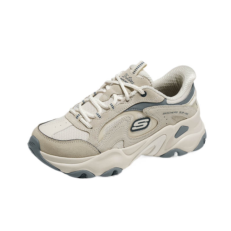 Skechers D'LITES 5.0 Cushioning Abrasion Resistant Support Lightweight Height Increasing Mat Chunky Sneakers Women's