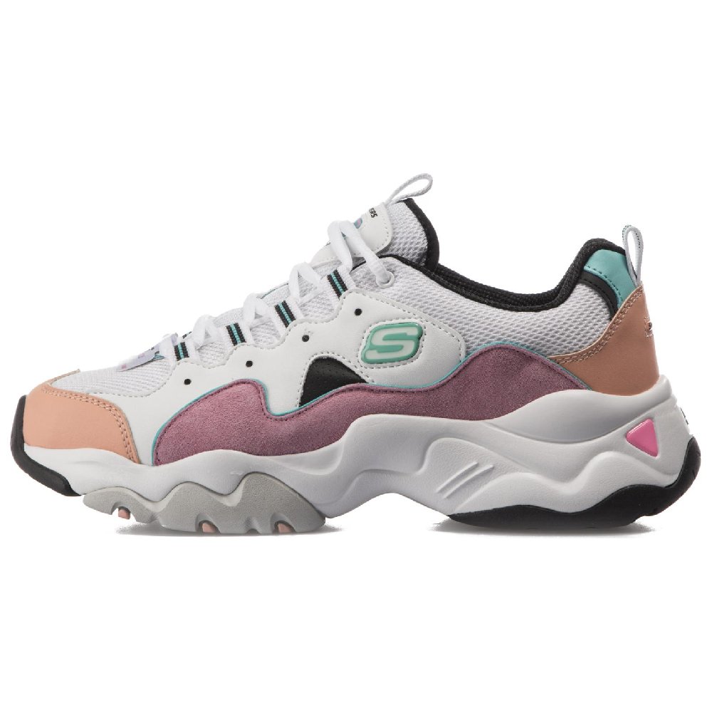 Skechers D'Lites 3.0 'White Pink' Women's