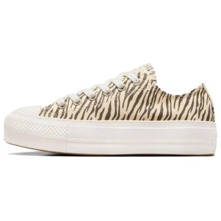 Converse Women's Chuck Taylor All Star Lift Low 'Zebra Print' Women's