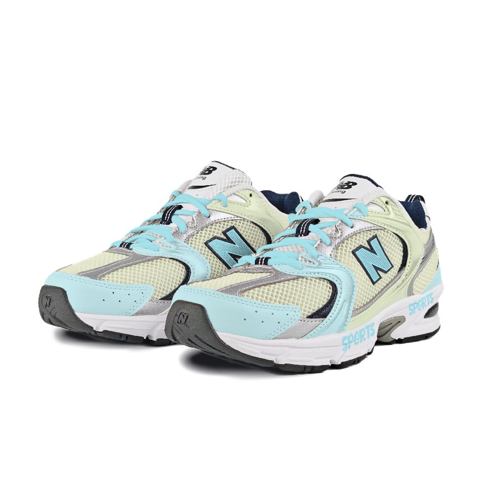 New Balance NB 530 Abrasion Resistant Low Top Running Shoes Unisex Yellow Green