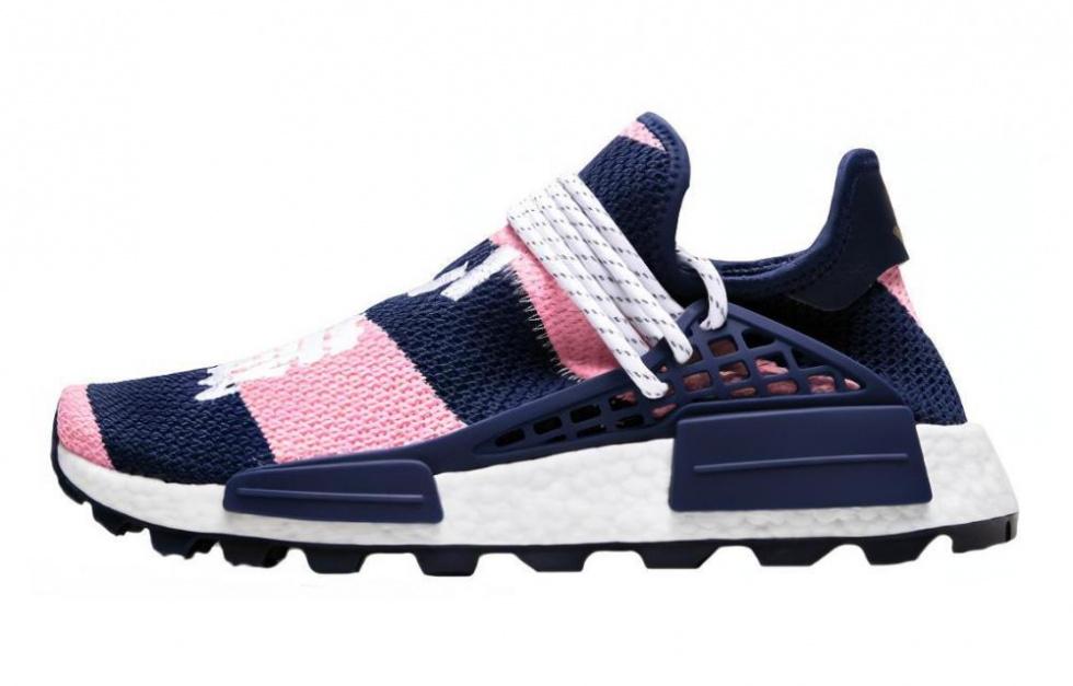 Adidas Nmd Hu Pharrell X Billionaire Boys Club Navy Pink