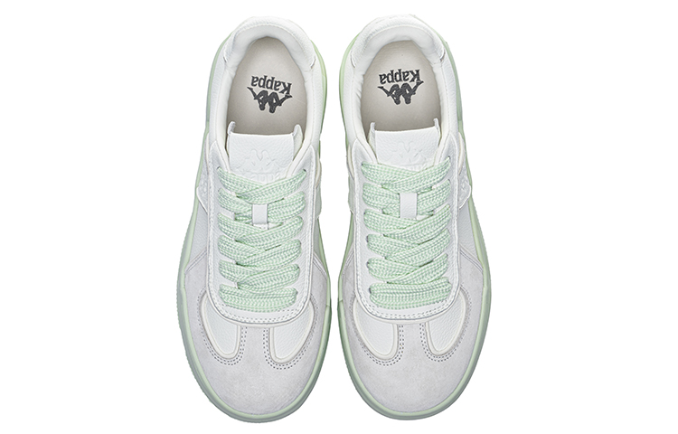 Kappa Back to Back Anti Slip Wear Resistant Low Top Skateboard Shoes Women's Aqua Green купить в интернет-магазине Yoocart с быстрой доставкой по России.