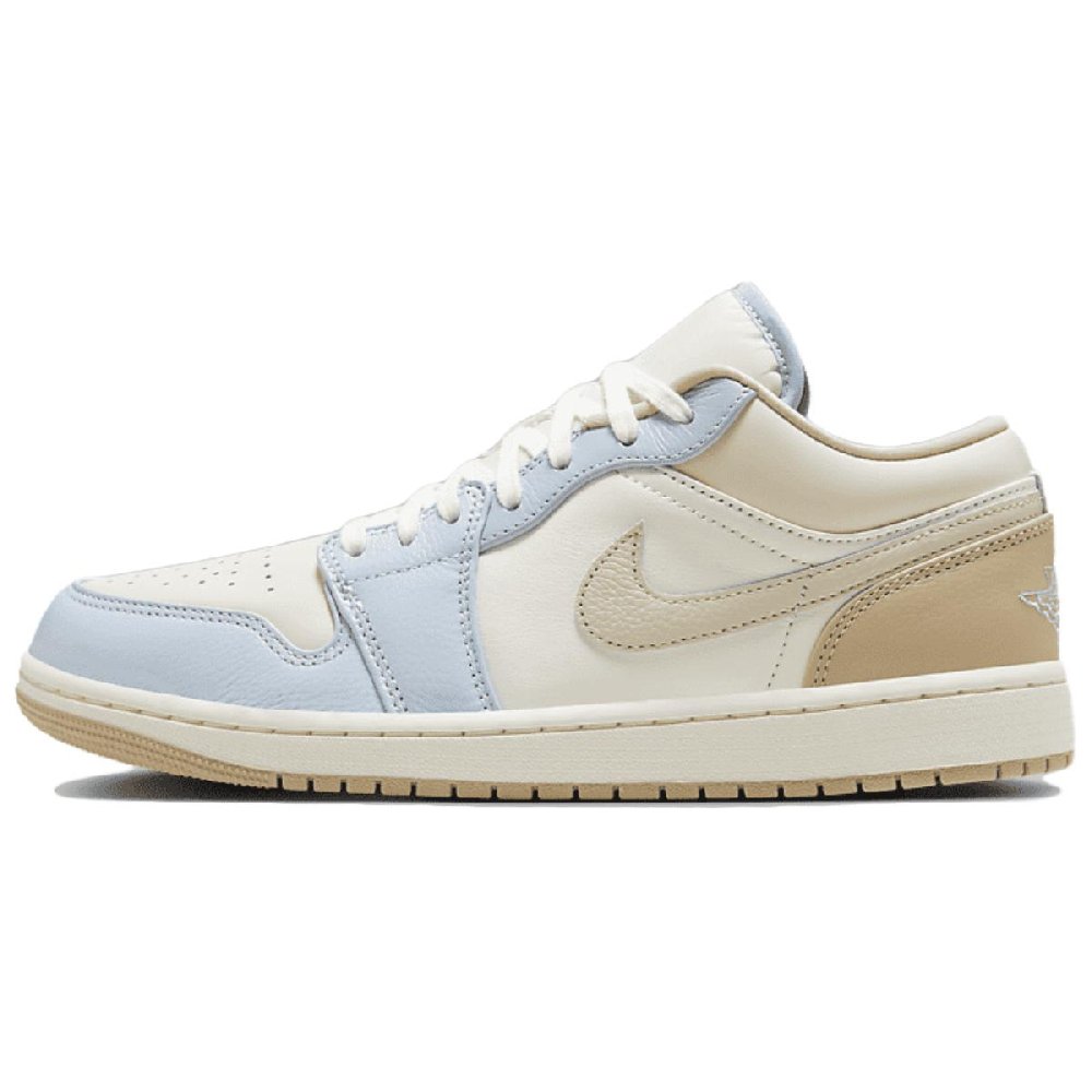 Jordan Anti-Slip Wear-Resistant Low-Top Casual Shoes Unisex White Brown