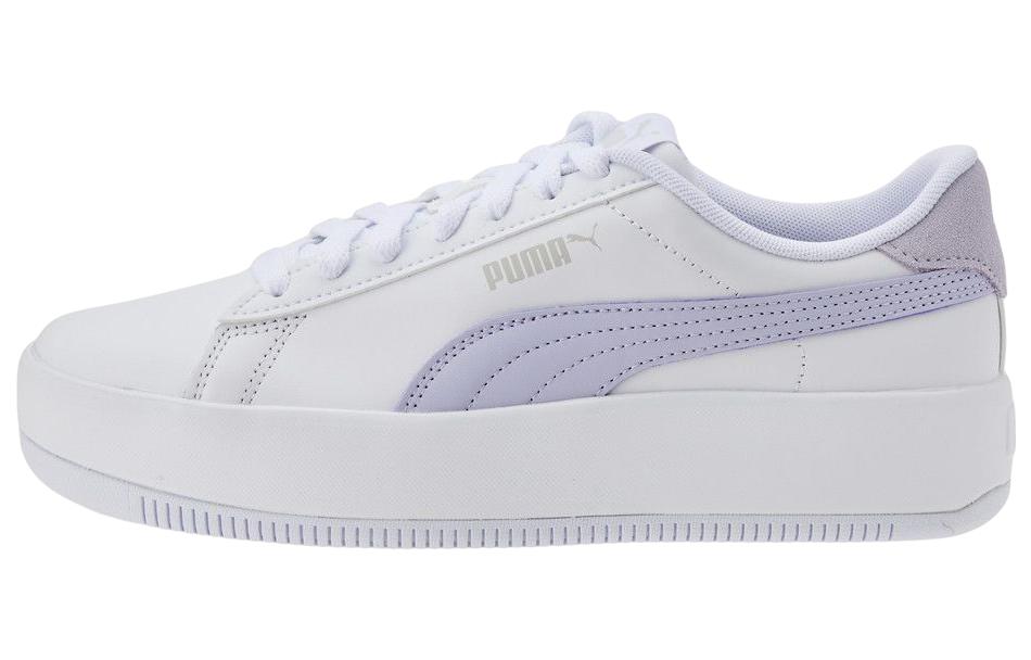 PUMA Lily Platform Laced 'White Purple Heather' Women's