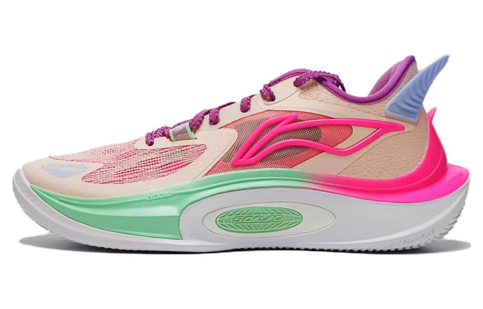 LINING Sonic 11 V2 'Beige Neon Pink Mint'