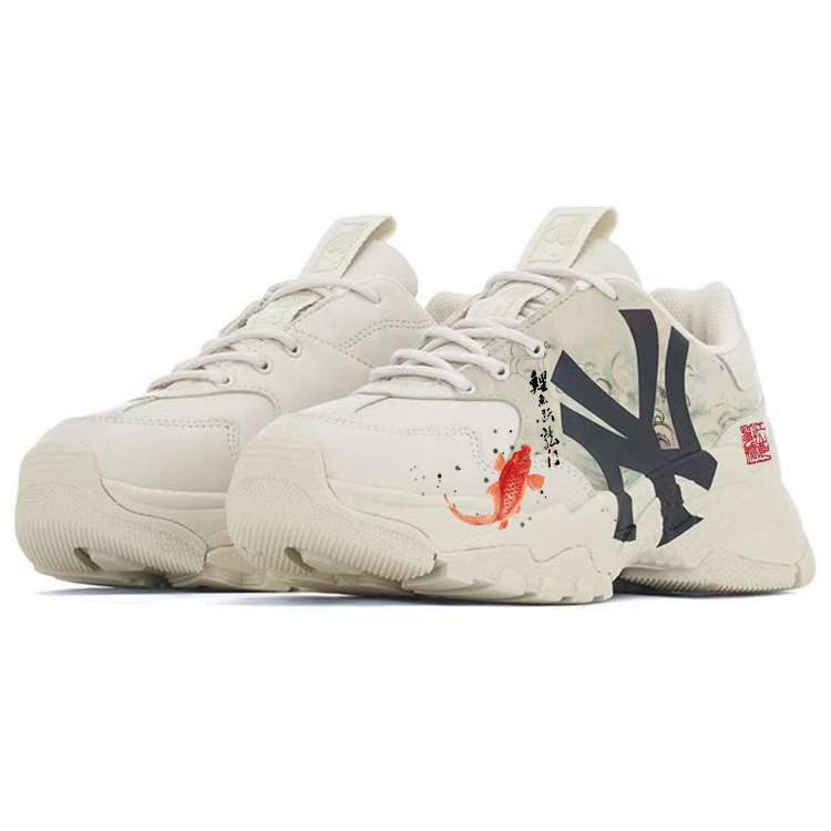 MLB Big Ball Chunky Sneakers Unisex Low top White/Yellow купить в интернет-магазине Yoocart с быстрой доставкой по России.