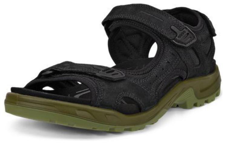 Ecco Beach Sandals Men Black