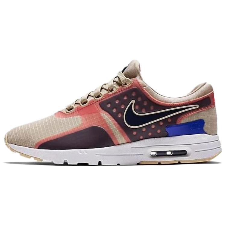 Nike Air Max Zero Casual Running Shoes Women's Khaki Red