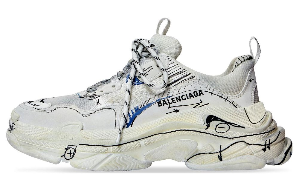 Balenciaga Triple S 'White'