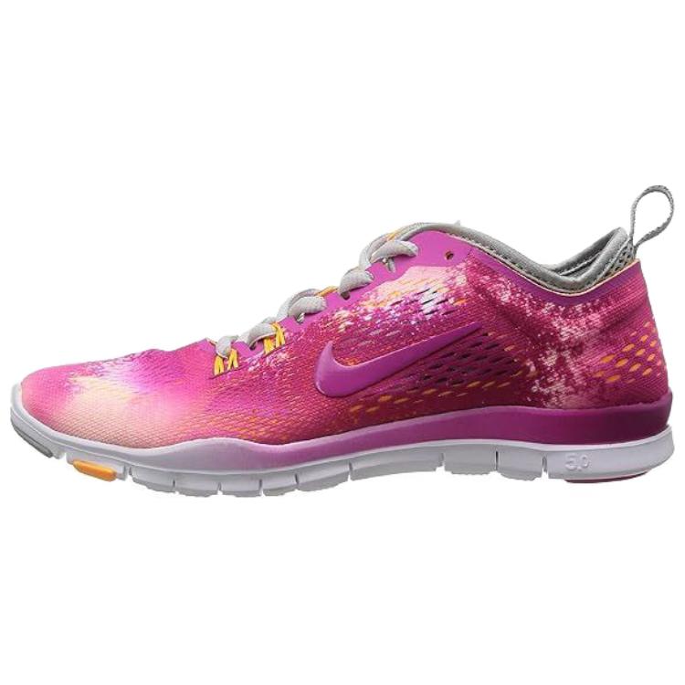 Nike Free 5.0 Anti Slip Wear Resistant Low Top Training Shoes Women's Pink