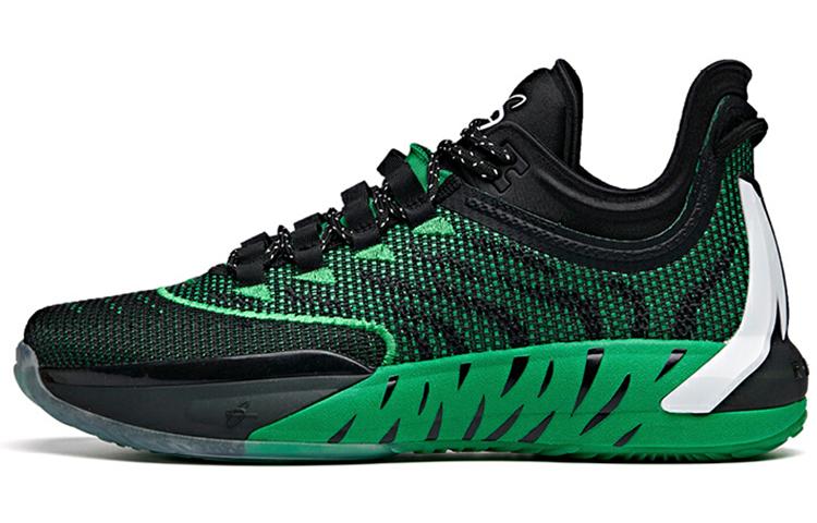Anta Gordon Hayward GH1-Low Anti-Slip Wear-Resistant Low-Top Basketball Shoes Black Green