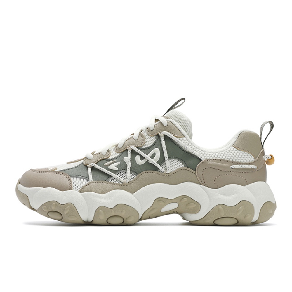 FILA FLUID 6 Low Top Running Shoes Men's White Brown