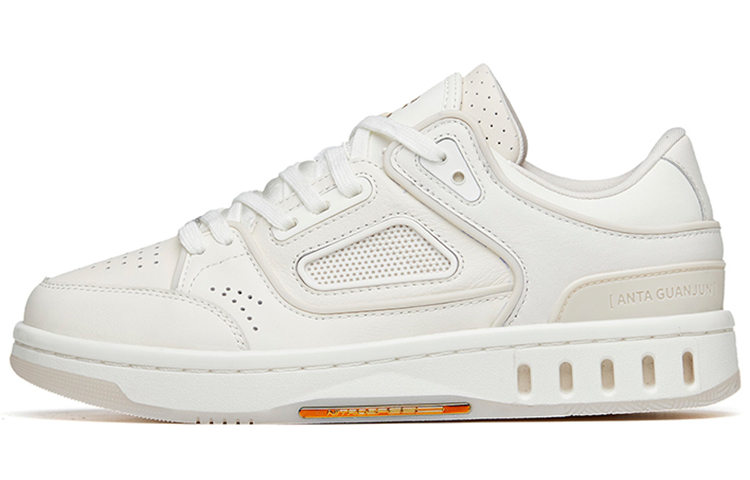 Anta Low-Top Skateboard Shoes Women's White Gray