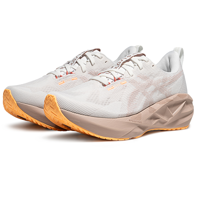 Asics NOVABLAST 5 Low Top Running Shoes Women's White Pink Purple