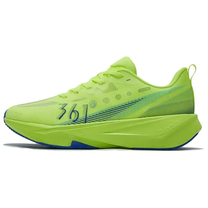361° Anti Slip Wear Resistant Low Top Casual Running Shoes Men's Green