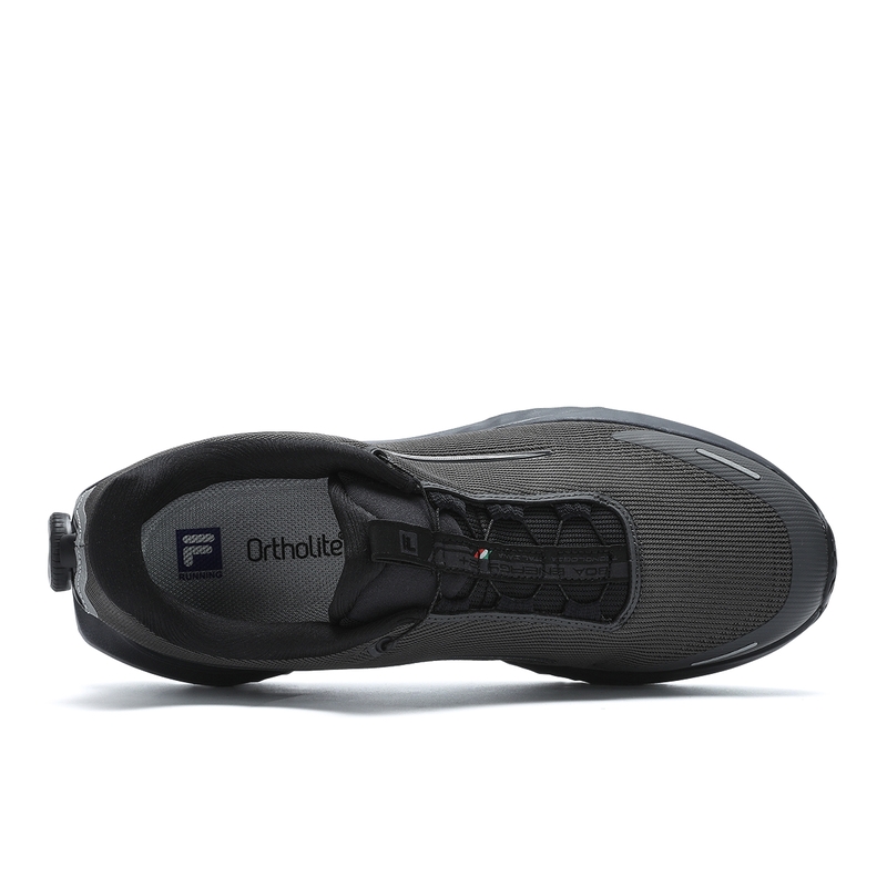 FILA BOA ENERGY 2 Low Top Running Shoes Men's Forged Iron Gray/Galloping Horse Black купить в интернет-магазине Yoocart с быстрой доставкой по России.